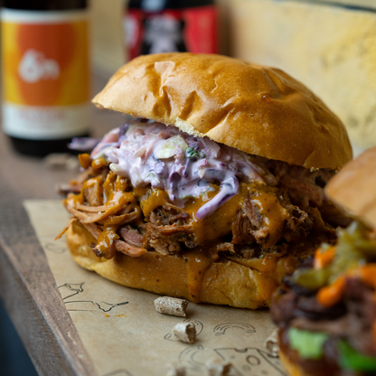 SLOW SMOKED PULLED PORK